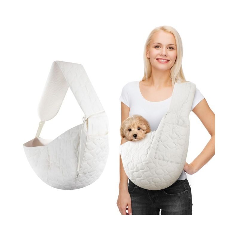 Tragbarer Rucksack für Katzen und Hunde, verstellbar, weich und ideal für Reisen unterwegs_voghion.com