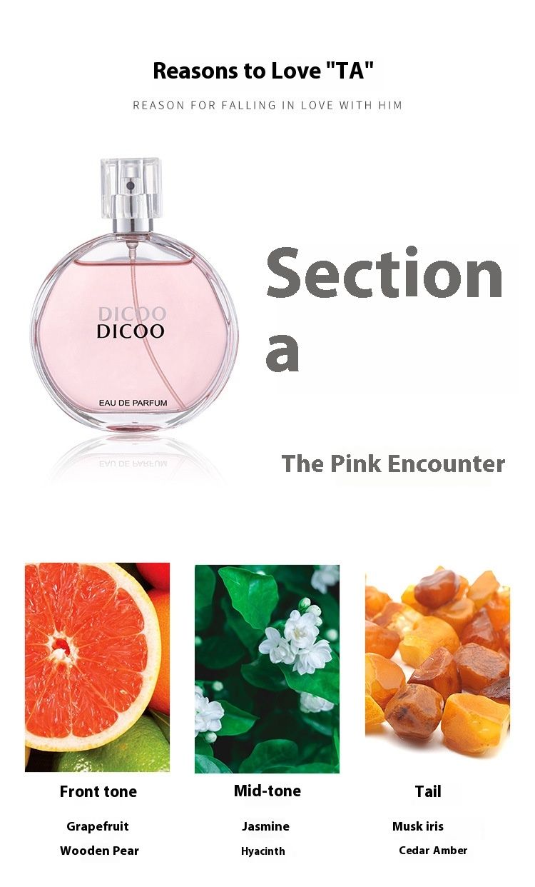 2024 New Perfume DC Soft Encounter Women's Perfume 100ml Flower and Fruit Fragrance Fresh and Lasting Eau De Toilette_voghion.com