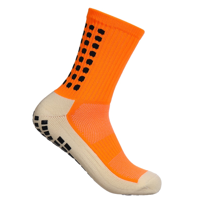 MagiMobo Grip Fodboldlim Dispenser Herre Mid Calf Skridsikre løbesportsstrømper_voghion.com