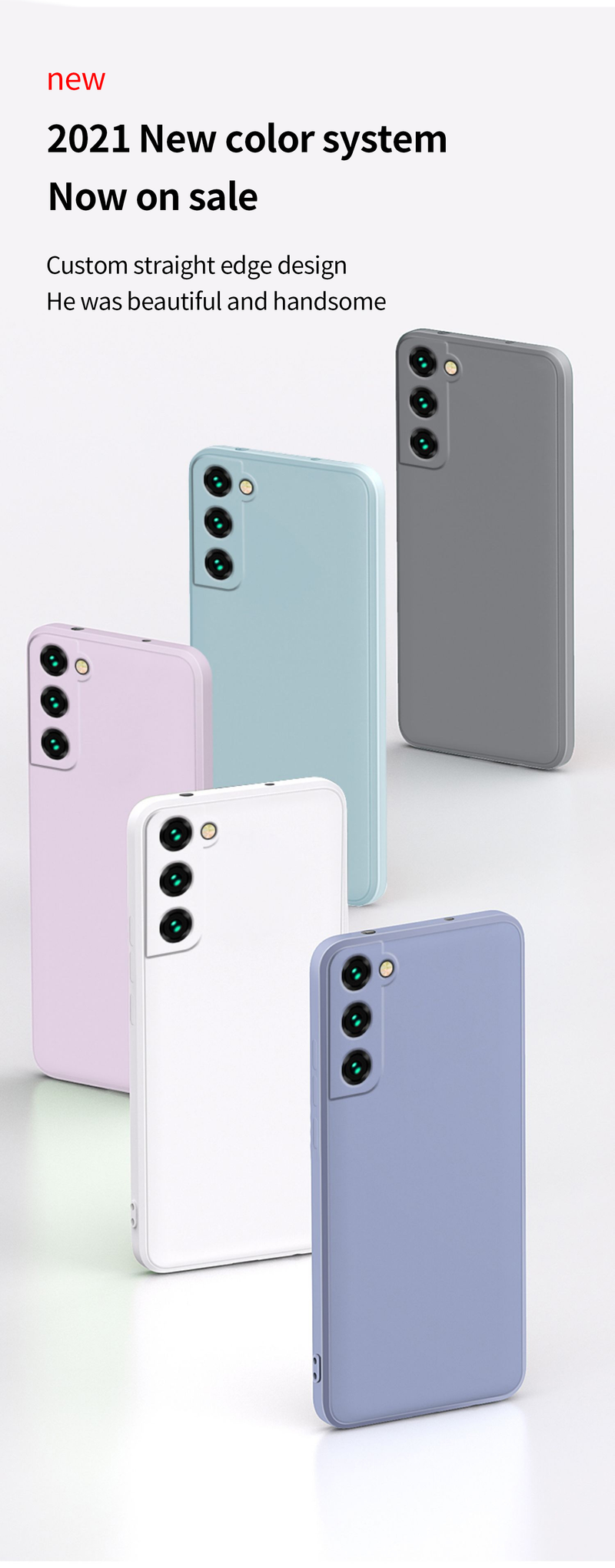 LOVECOM flytende silikontelefondeksel for Samsung Galaxy S22 S21 Ultra Plus S20 FE S10 A72 A52 4G 5G Mykt tynt bakdeksel F_voghion.com