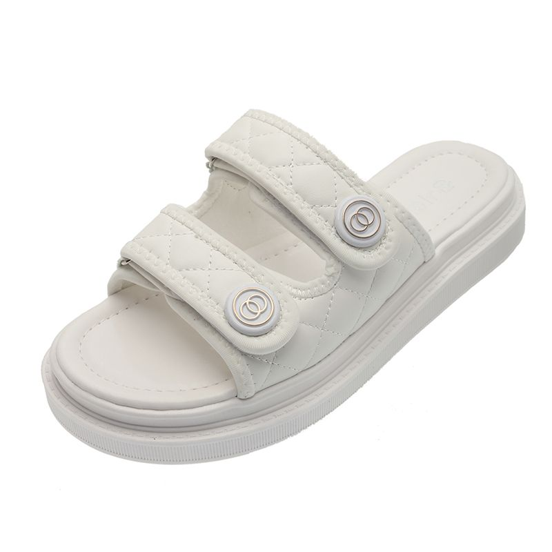 Xiaoxiangfeng sandálias 2024 novo verão estilo de fadas plataforma sola grossa aumento velcro sapatos femininos romanos_voghion.com