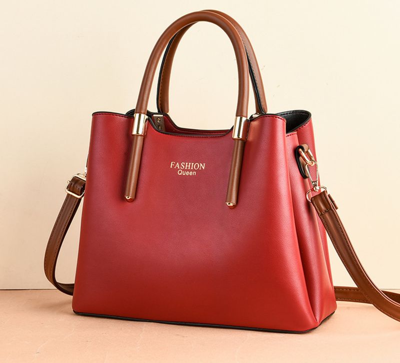 Borsa a mano per donna 2024 Nuova moda ad alta capacità Borsa per mamma di mezza età Trend Borsa a tracolla con una spalla_voghion.com