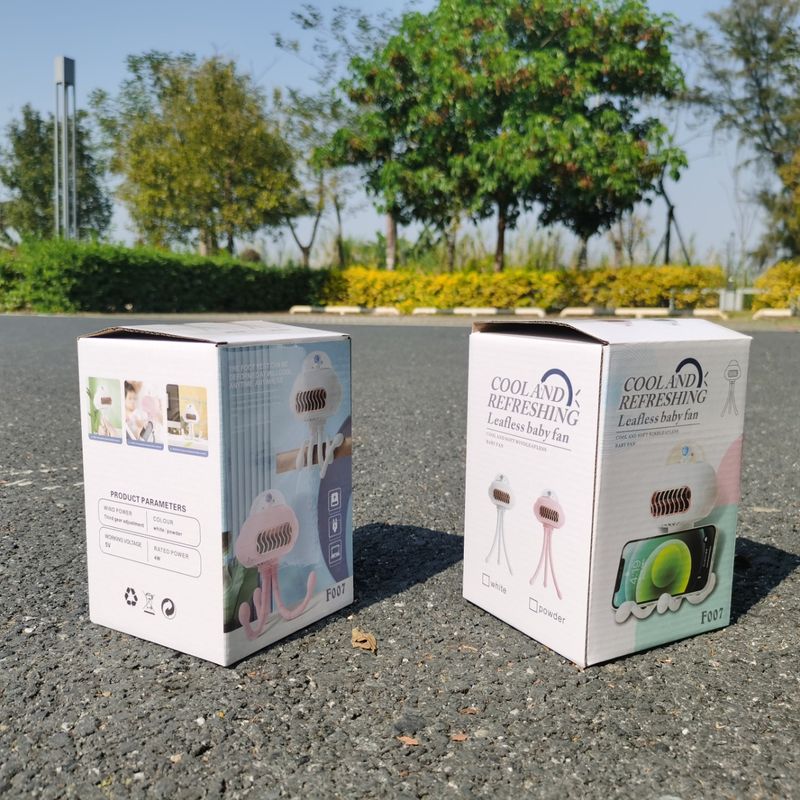 Octopus Clip-on Stroller Fan - Mini USB Rechargeable Fan For Baby Carriage Outdoor & Dorm Use Safe & Portable_voghion.com