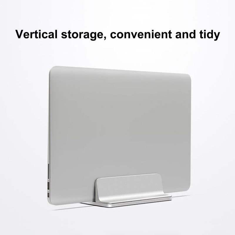 Xinweiqing Stativ Spara utrymme Fäste Bärande Rostfritt Justerbar Fast Dator Anti-halk Universal Laptop Vertikal_voghion.com