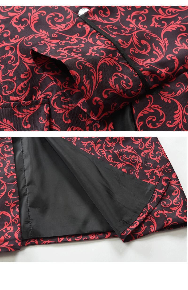 Women's Clothing Women's Autumn And Winter New Steam Punk Men's Fashion Casual Windbreaker Coat Dl356-P75_voghion.com