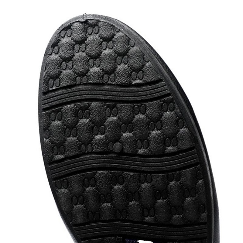 SHLIANG Herren Leder Halbschuhe Formelle Hochzeitsschuhe Weiche Bequeme Wasserdichte Autofahrerschuhe Slip-On Flats Mokassin Y0151_voghion.com