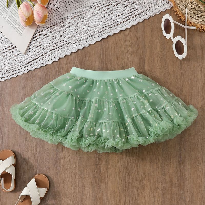 Gonna tutù per bambini, gonna da principessa, gonna convessa in rete per bambini_voghion.com