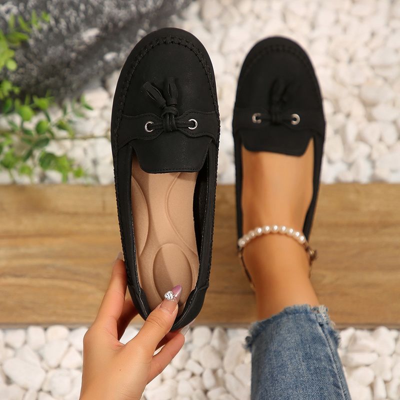 Doudou 2025 Frühjahr Neue Große frauen Schuhe LeFu Schuh Waren_voghion.com