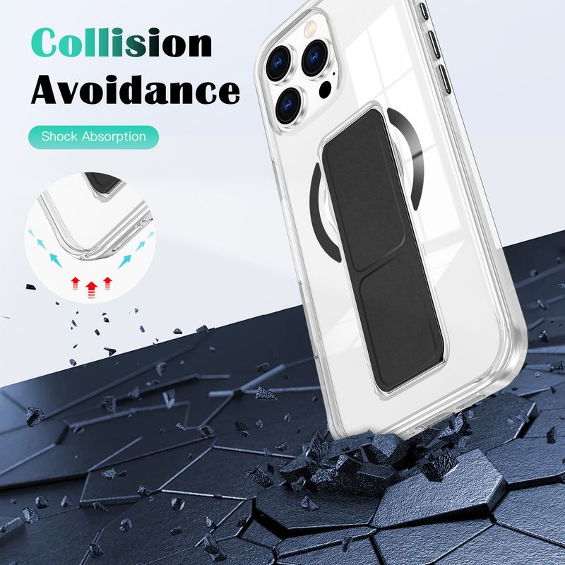 Gilt für das klimpernde Armband des iPhone 16ProMax, die Handyhülle, die magnetische Saughalterung und die transparente Schutzhülle des Epple 15Pro._voghion.com