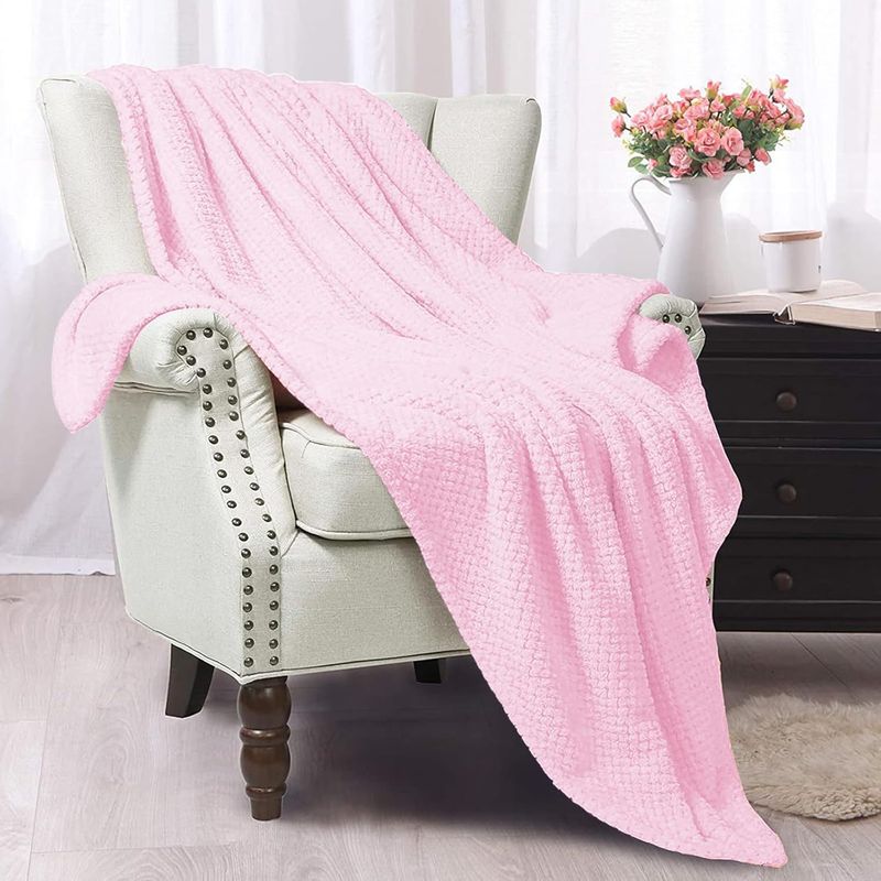 Soft Blanket Sofa Blanket Fluffy Plush Blanket Bed Blanket Comfortable Solid Christmas Blanket Decorative Gift Blanket Pet Blanket_voghion.com