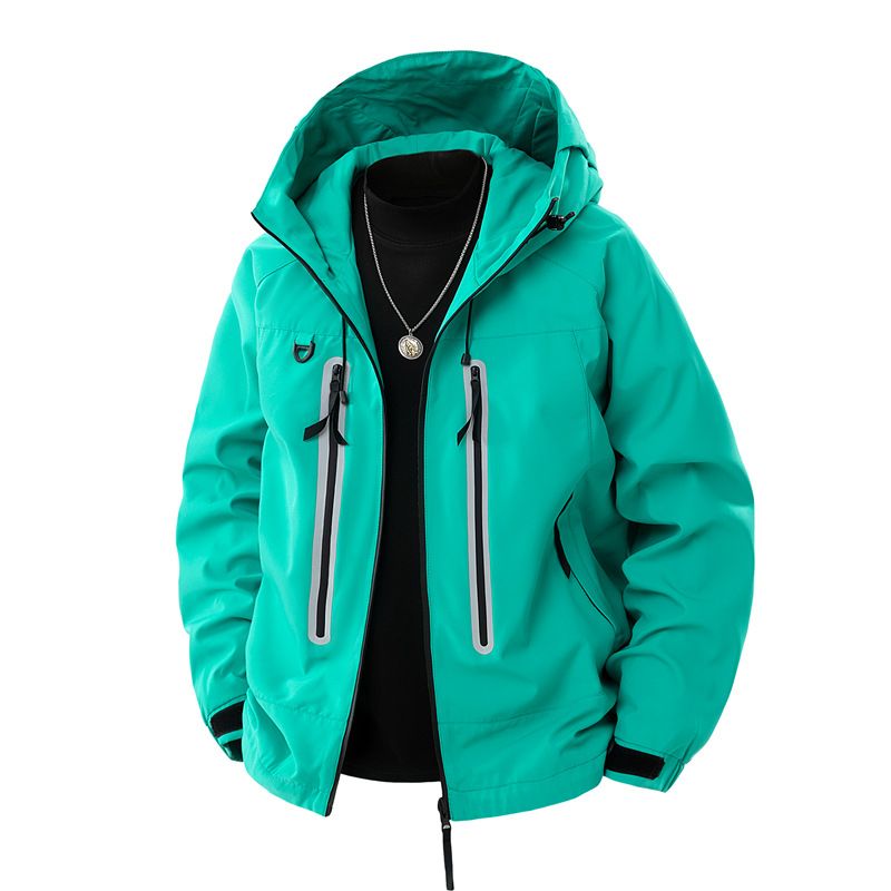 2025 Spring And Autumn New Brand Trendy Casual Men's Windproof Waterproof Jacket Coat_voghion.com