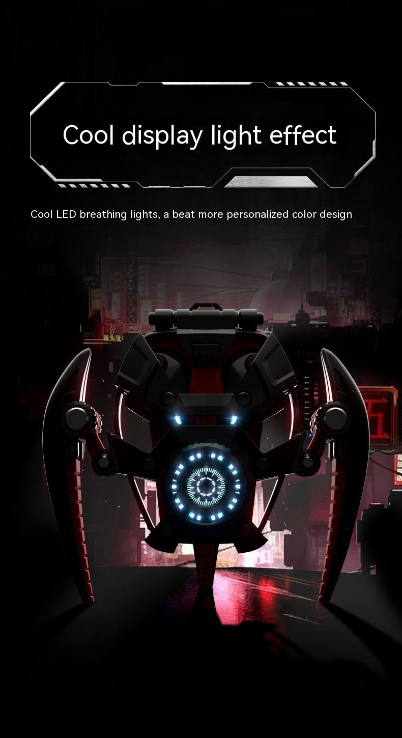 Nuevo Cd-3 Mecha auricular Auriculares inalámbricos con Bluetooth aleación auriculares mecánicos Enc reducción de ruido Tws auriculares e-sports hombre regalos_voghion.com