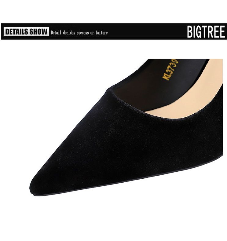 3739-H62M Koreanische Mode Vielseitig Wasser Diamant Bogen Elegant Flach Mund Dünne Ultra High Heels Einzelnen Schuhe_voghion.com