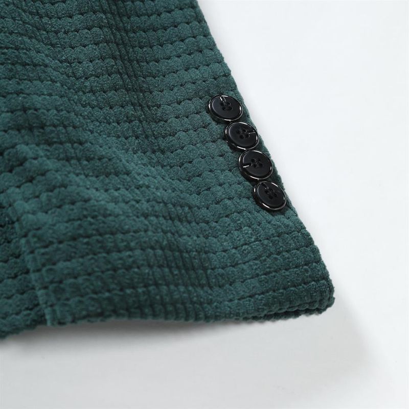 Giacca da uomo in velluto a coste britannico slim fit versione coreana casual da uomo 2024_voghion.com