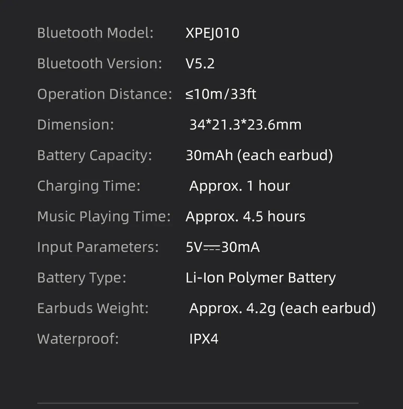 Mibro AC1 ANC Wireless Earphones 42dB Active Noise Cancellation Bluetooth 5.2 Transparency Mode Sport TWS Earbuds_voghion.com