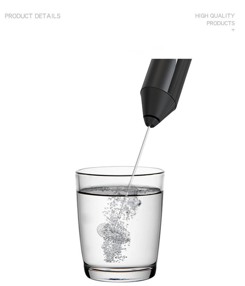 Draadloze handmatige melkmixer van roestvrij staal, koffieopschuimer, eierroomcake, handmixer_voghion.com