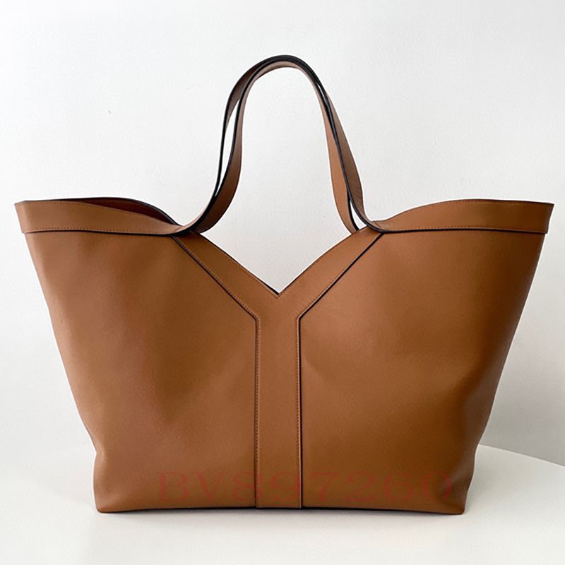 Nuova borsa a tracolla grande e capiente in vera pelle a forma di Y per donna, comoda e comoda_voghion.com