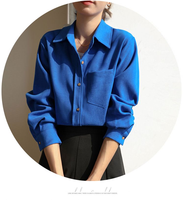 Camicia in velluto a coste spesso a maniche lunghe spazzolata, nuova collezione autunno inverno 2025 per le donne._voghion.com