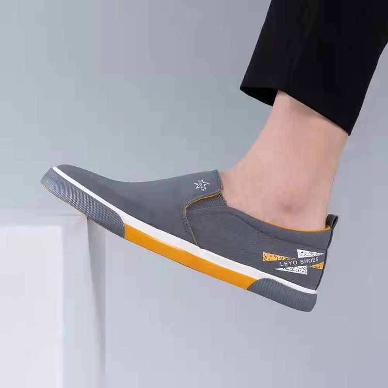 Scarpe comode in tela impermeabili, primavera/estate/autunno, guida casual, basse, tessuto per ombrelli alla moda, scarpe in tessuto con un solo piede_voghion.com