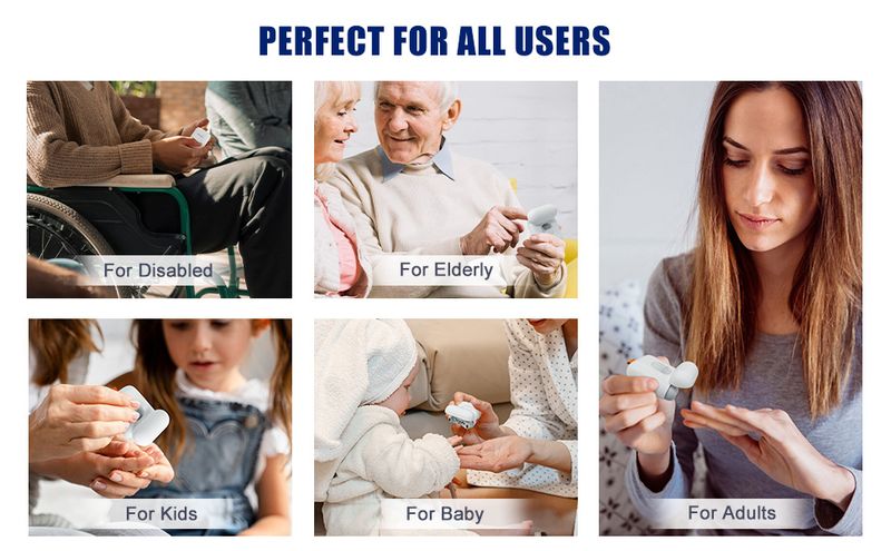 Mini coupe-ongles à LED - Automatique et sûr pour tous les âges_voghion.com