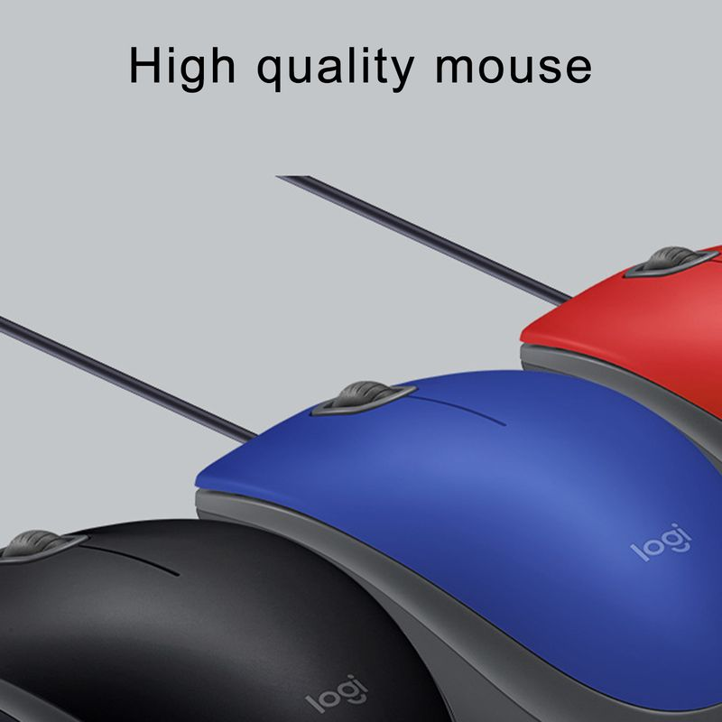 Xinweiqing M110 USB Portable Mute ABS 1000DPI Wired Optical Gaming Mouse for Laptop_voghion.com