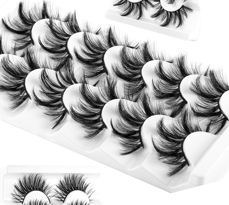 Lash extension set Thick high mink false eyelashes naturally curl your lashes_voghion.com