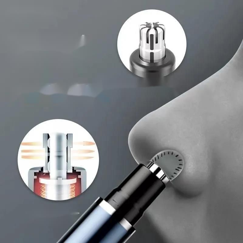 Tagliacapelli elettrico ricaricabile, strumento per la pulizia del naso, adatto al naso_voghion.com