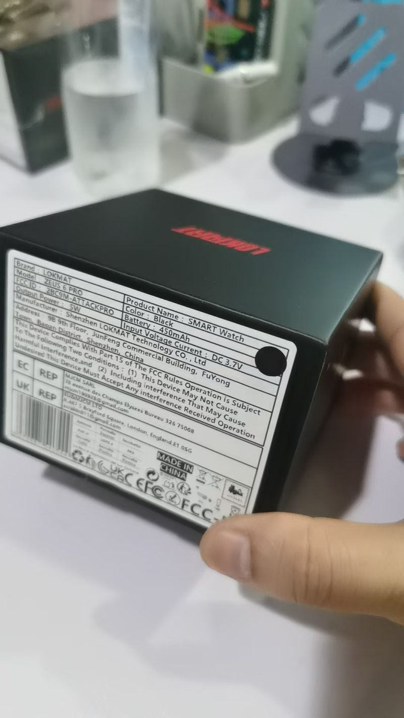 Reloj inteligente LOKMAT ZEUS6 PRO con Bluetooth, luz de llamada, linterna, brújula y pulsera deportiva para exteriores_voghion.com