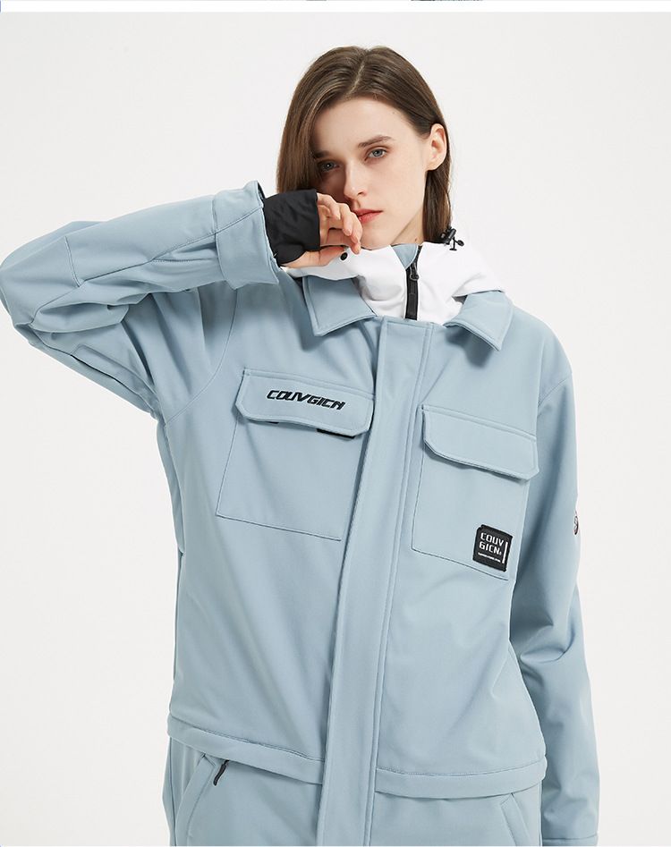 Unisex One-Piece Ski Suit – Windproof & Waterproof Snowboarding Jumpsuit For Couples & Solo Riders | Thermal Winter Sports Gear For Men & Women_voghion.com