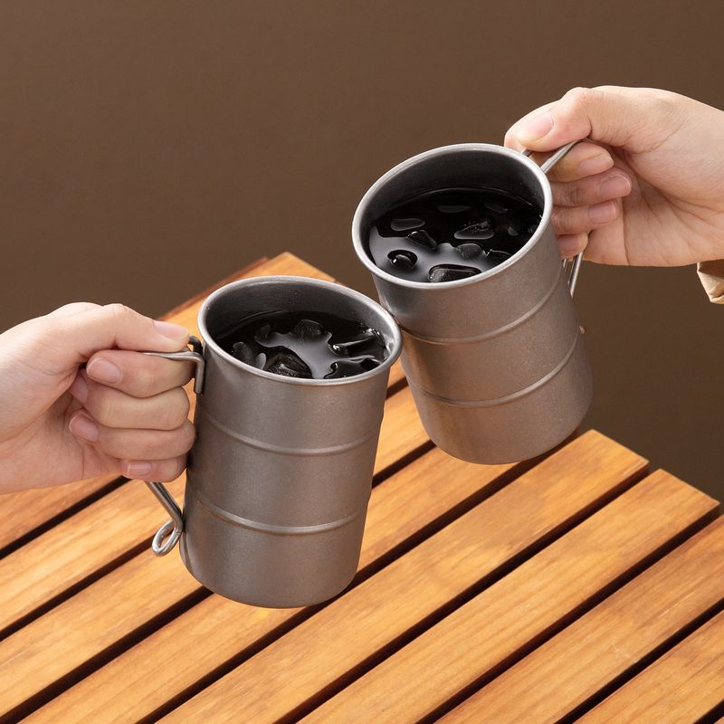 Nuova tazza in acciaio inossidabile 304, tazza in bambù, tazza da birra creativa, tazza retrò, tazza da campeggio all'aperto, tazza da caffè_voghion.com