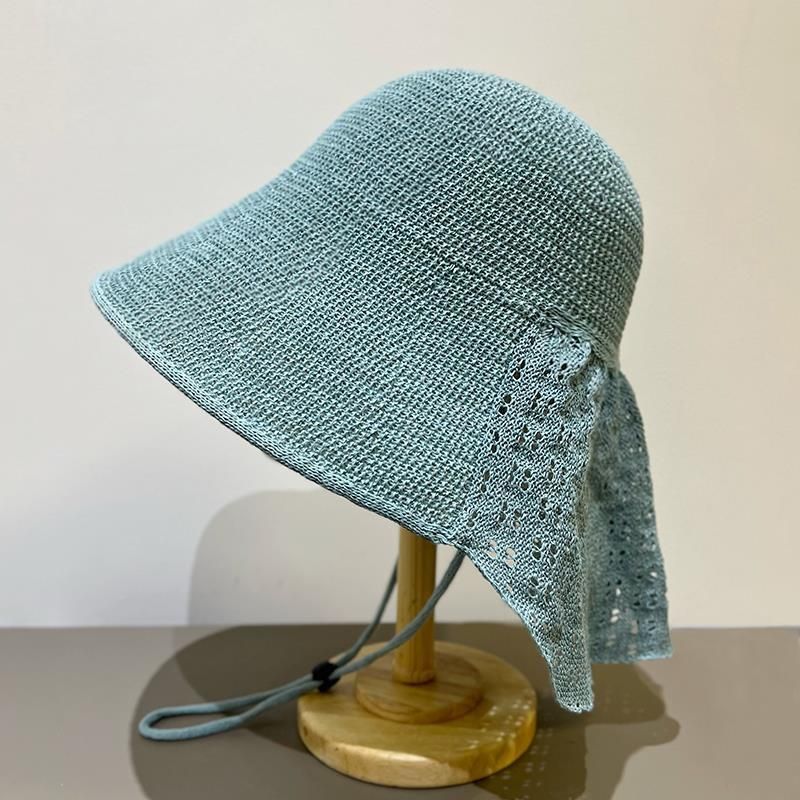 Cappello da spiaggia traspirante Tide, con protezione per la schiena e il collo, estivo e nuovo_voghion.com