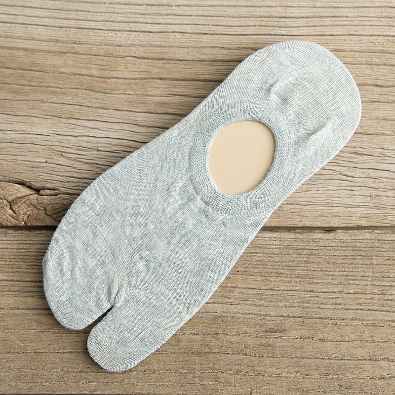 Calzini invisibili unisex a due dita, estivi, sottili e antiscivolo, in silicone, a taglio basso e a punta bassa, 2025d_voghion.com