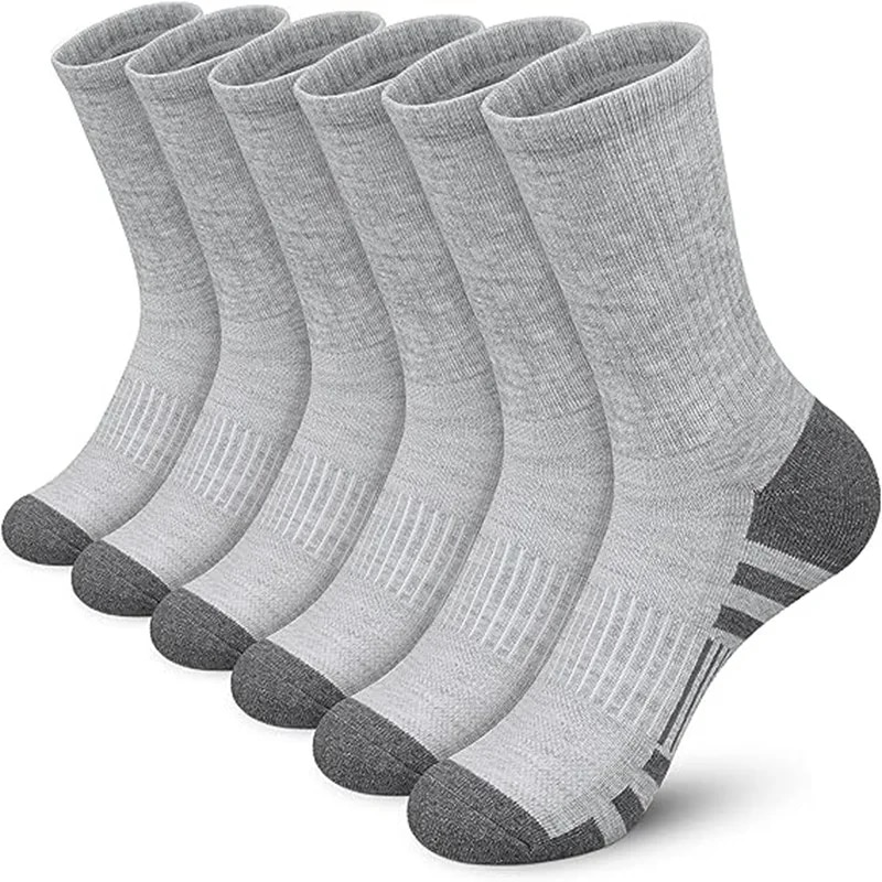 6 pares de calcetines de fútbol de gran tamaño para gimnasio al aire libre, cómodos y suaves de alta calidad para hombre, nuevo estilo_voghion.com