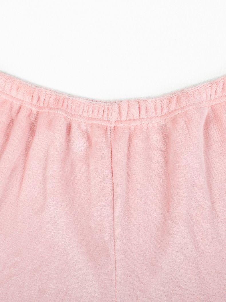 Damen Herbst und Winter Stil warme Herbst und Winter Langarm Hosen Anzüge Damen Hauskleidung große Größe plus Fett Pyjamas Freizeit_voghion.com