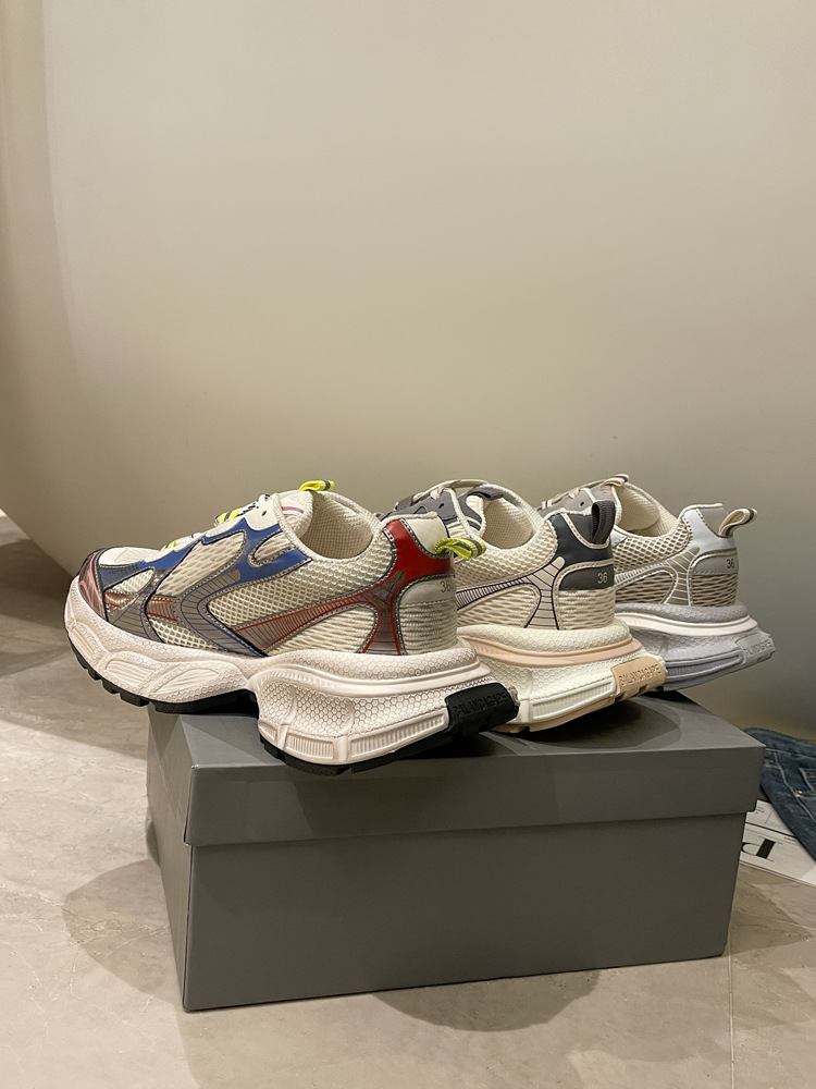 Paris sola grossa combinando com a cor sapatos antigos femininos 2024 primavera novos casuais respiráveis all-match super quentes tênis de corrida esportivos_voghion.com