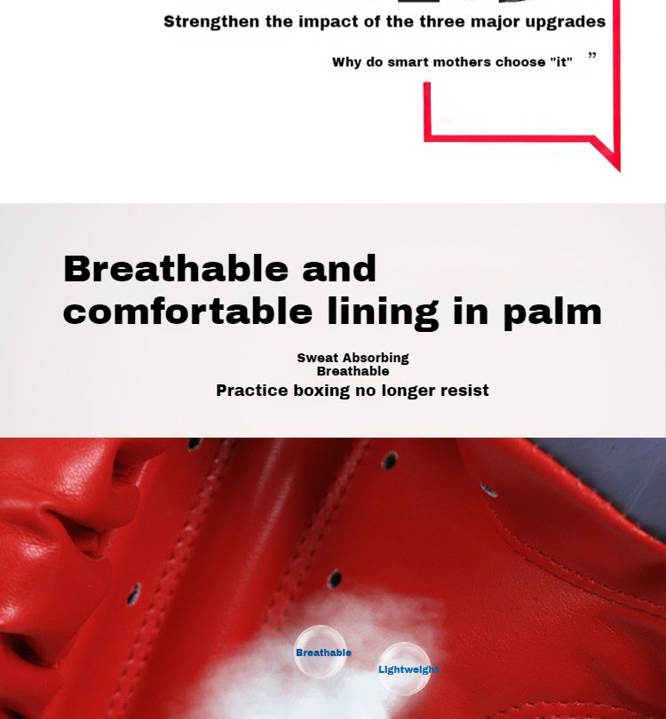 Guantoni da boxe, Bambini, Ragazzi, Allenamento, Sanda, Combattimento, Bambini, Ragazze_voghion.com