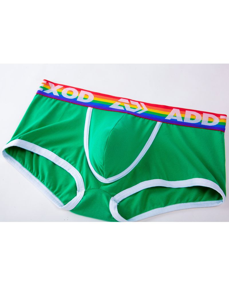 KSS/SECRET 6er-Pack mehrfarbige Boxershorts in Übergröße mit Regenbogenbund und mitteltiefem Bund für Herren_voghion.com