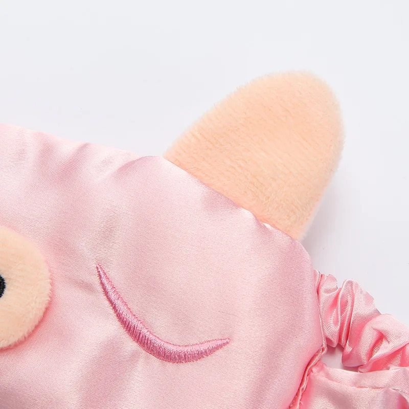 Cartoon Piggy Kawai Sleeping Mask Travel Relax Eyecover For Sleep Shading Eye Eye Patch Beauty Health Eye Pads_voghion.com
