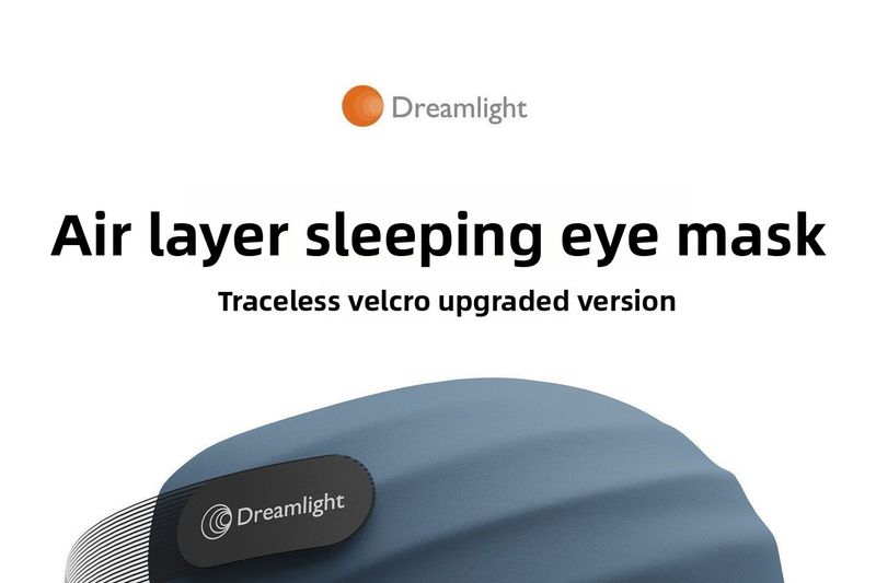 Dreamlight4S Airbag Mask Sleep, Professional Full Coverage 3D Light Blocking Eye Protection For Sleeping, Summer Edition_voghion.com