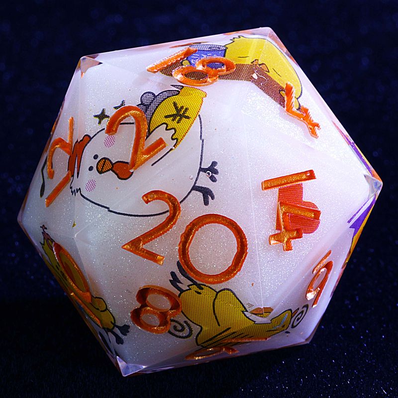 9 Polyhedral D&D Sets Dice Cluck Tastic Adventure For Dungeons Dragons RPG_voghion.com
