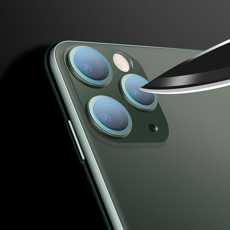 Kunjiuyou Phone Dust-proof Protective Film Rear Camera Lens Cover for iPhone 11 Pro Max- for iPhone 11_voghion.com