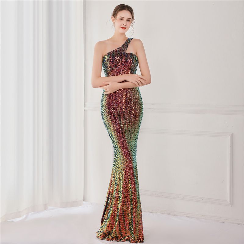 Damen 18891#Pailletten 8-Farben-Fantasie-Promi-Party-Abendkleid, sexy langes Toastkleid, Gastgeberkleid_voghion.com