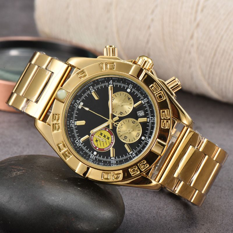 Hot Rea Sportklockor För Män Quartz Lyx Armbandsur Multifunktionell Automatisk Date Gummirem Hot Rea Mode Manklockor Partihandel_voghion.com