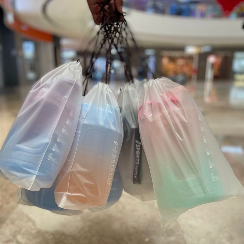 Plastic beker waterbeker student hoge uitstraling draagbare buitensporten grote waterbeker grote capaciteit ton vat fitness waterkoker_voghion.com