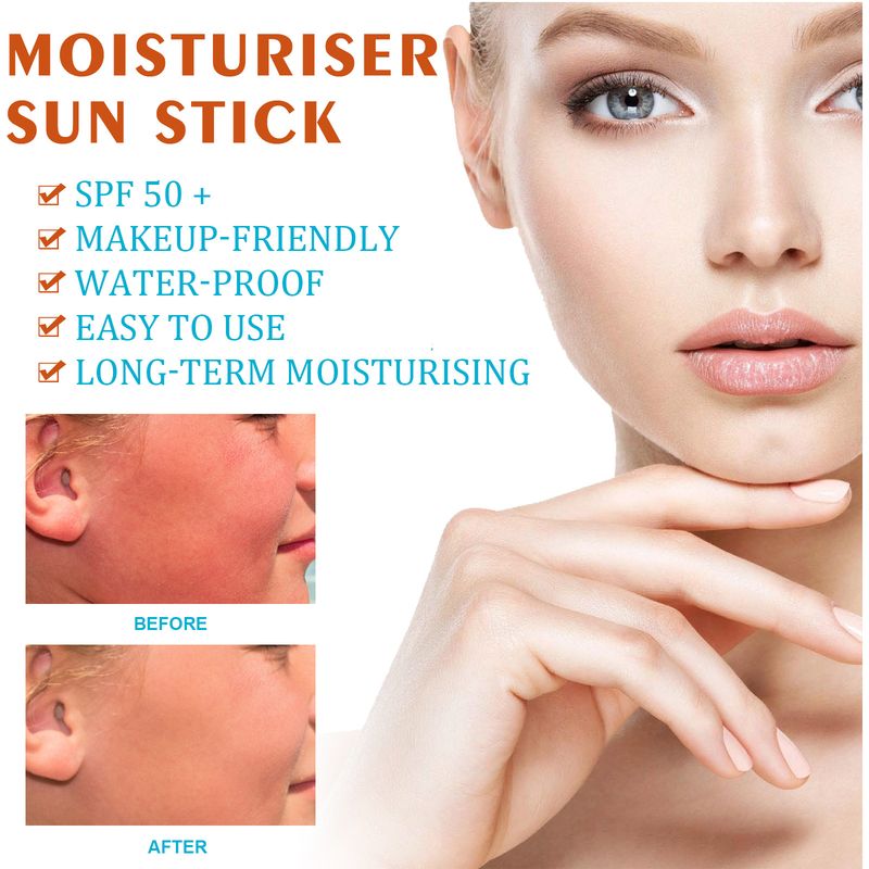 Facial Body Sunscreen Clear Sun stick Sunblock Protective SPF 50 Gel lsolation Lotion Anti sun Bleaching Whitening Sun Cream_voghion.com