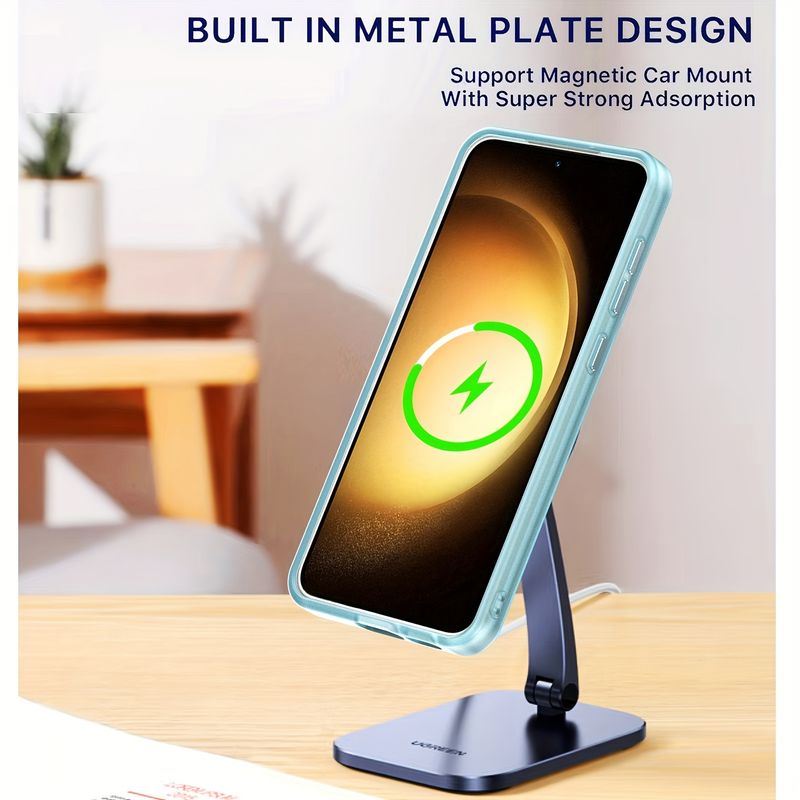 Samsung Galaxy S21 S22 S23 Plus Ultra magnetiline ümbris, löögikindel, matt õhuke telefoniümbris, naistele ja meestele._voghion.com