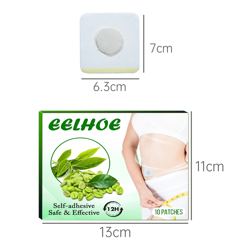 Mint Body Beautiful Shaping Sticker Show Body Reducing Belly and Thigh Shaping Slim Body Lazy Waist Sticker_voghion.com