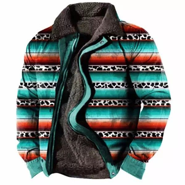 Tasche laterali spesse, cerniera casual, giacca da uomo in cotone a maniche lunghe color marrone lupo, vestibilità ampia. Uomo_voghion.com