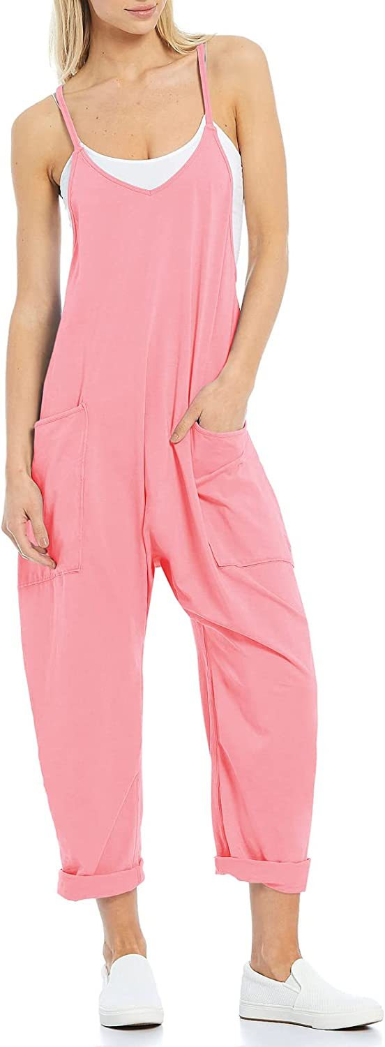 Lässiger Jumpsuit mit Tasche für Damen_voghion.com