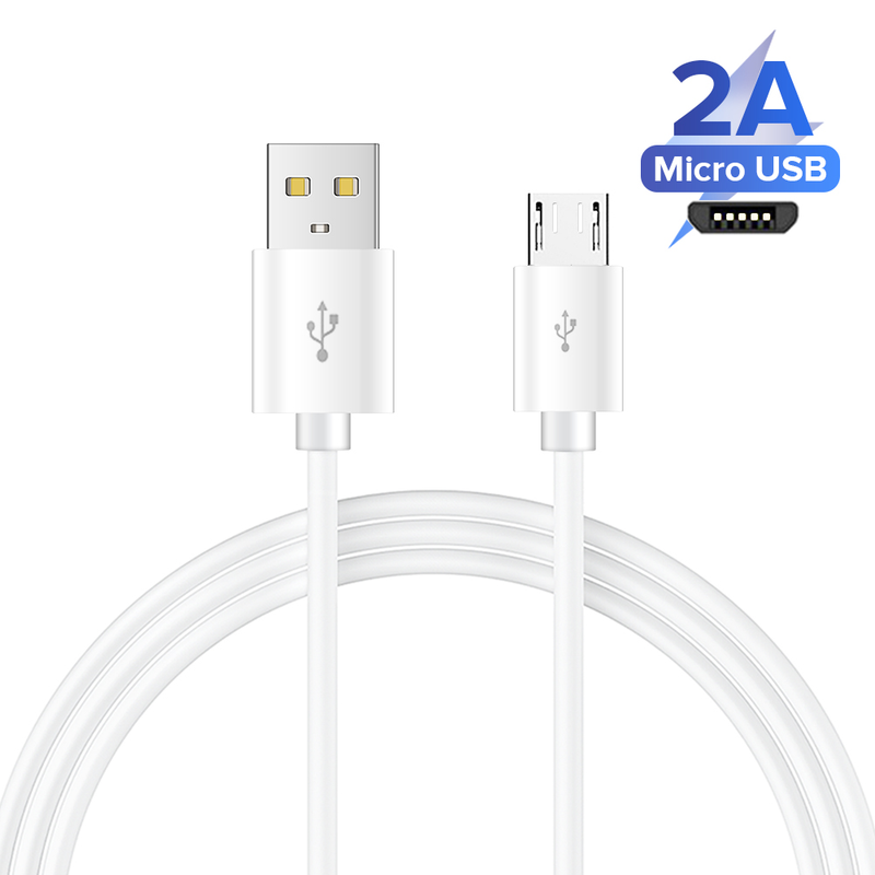 25/100/150/200/300cm Micro USB Charge Cable 2A Fast Charging Micro Data Cord For Huawei Samsung Xiaomi Android Mobile Phone_voghion.com